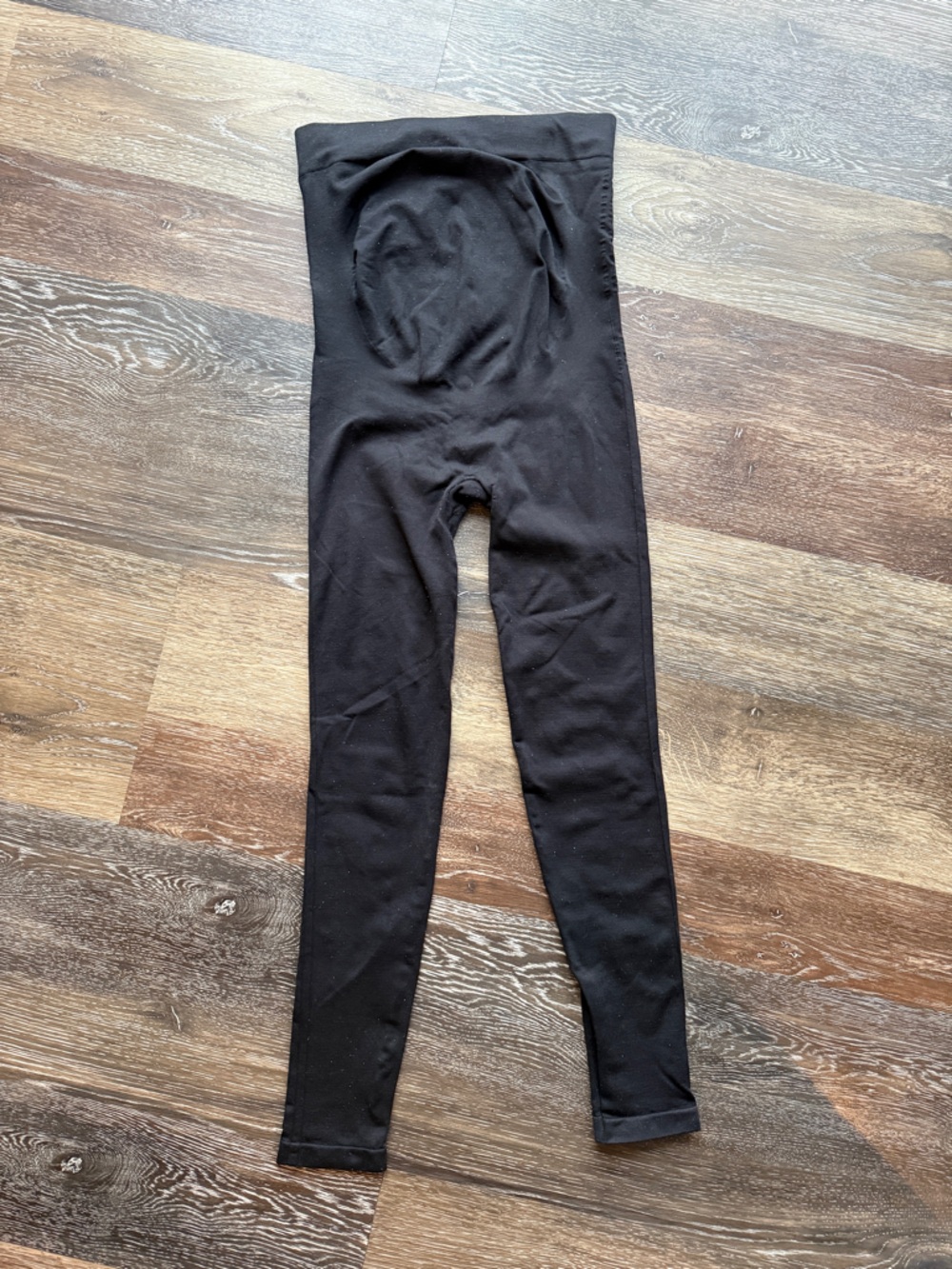 BLANQI Black High-Waist Sculpting maternity Leggings